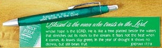 Blessed Is The Man Pen & Bookmark